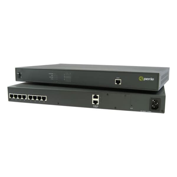 Perle Systems IOLAN SDS8C TERMINAL SERVER 8PORT RS232/422/485 DUAL GBE AC 04031604 - main