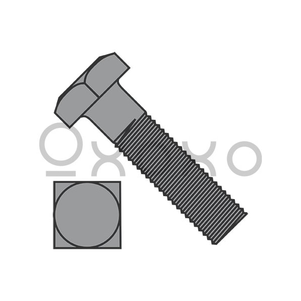 Oxoxo 5/8-11X11 Square Head Machine Bolt Plain, 50PK 390527 - main