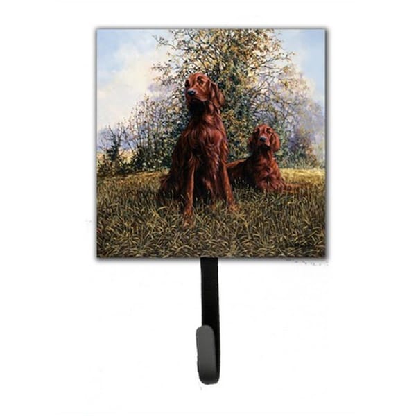 Carolines Treasures Red Irish Setters by Michael Herring Leash or Key Holder HMHE0049SH4 - main