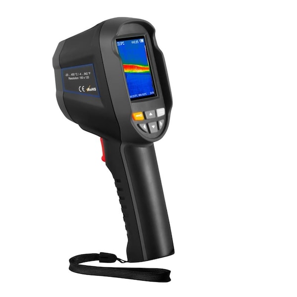 Pce Instruments Thermal imager, 160x120 px, -4 to 842 deg F with 70 mK sensitivity, 9 Hz and PIP function PCE-TC 30N - main