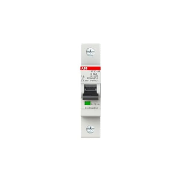 Abb Miniature Circuit Breaker - ST200M - 1P - 60 A - D ST201M-D60 - main