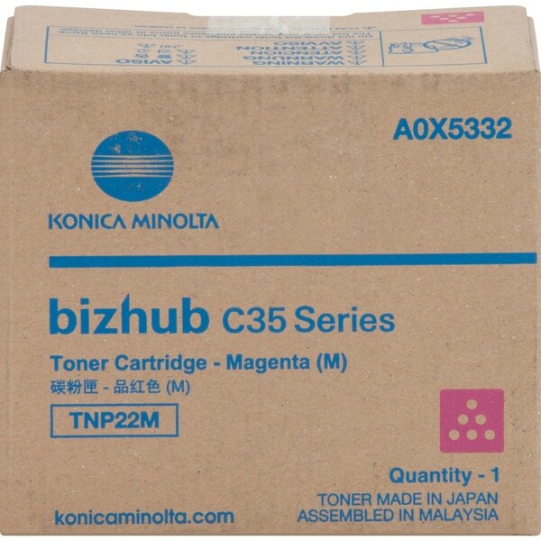 Konica/Minolta-Strategic KONICA TNP22M MAGENTA TONER A0X5332 - main
