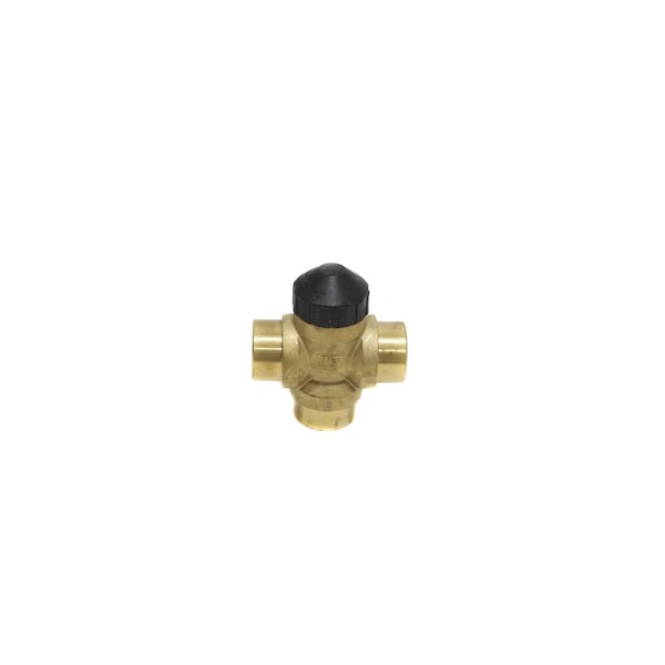 Siemens Swt 3W 4.1Cv Zonevalvebody, 24VAC, 3-Way, 41 Degrees to 122 Degrees F, 1" Sweat Inlet Size 599-00532 - main