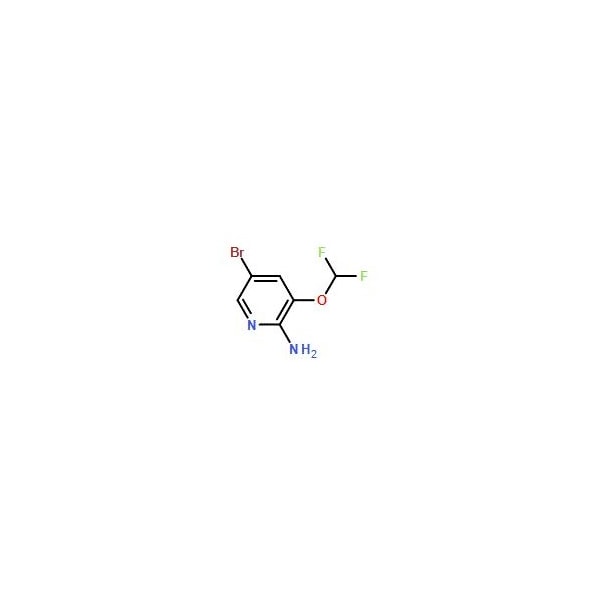 Ak Scientific 5-Bromo-3-(difluoromethoxy)pyridin-2-amine (1g), CAS 947249-13-0 Z5388-1g - main
