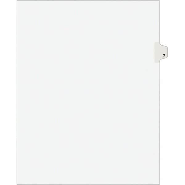 Avery Dividers, Index, Sidetab, G 25PK AVE01407 - main