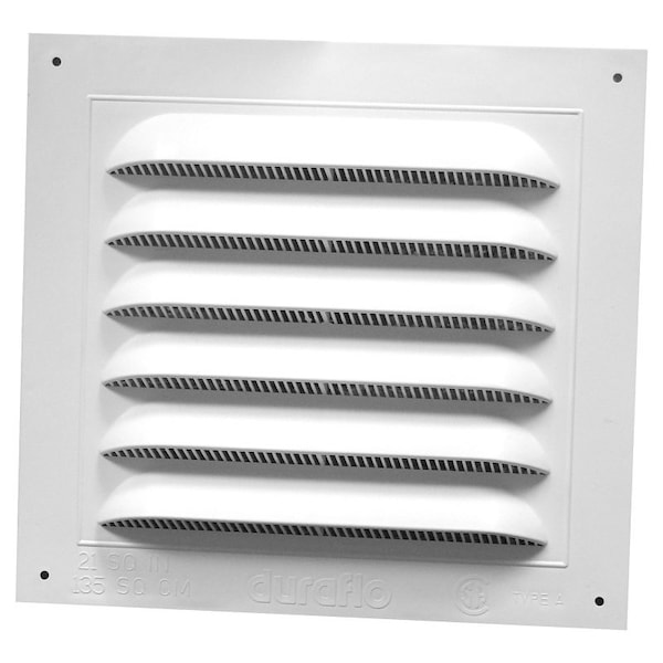 Canplas Gable Vent 8X8In Standard Sq 620808 - main