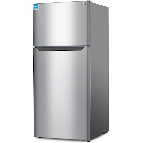 Black&Decker 18.1 cu.ft Top Mount Refrigerator / Freezer -Stainless Look BR1810HS - main