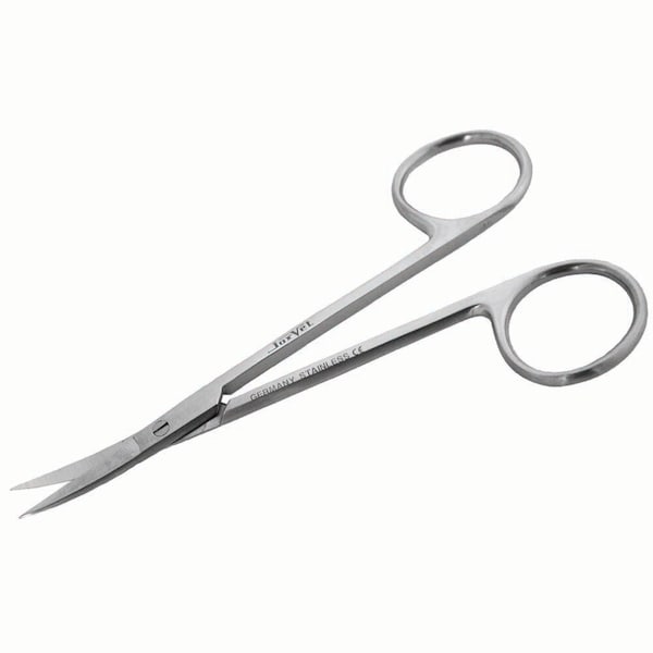 Jorgensen Laboratories Iris Scissors, Curved, 4 1/2" J0075IWC - main