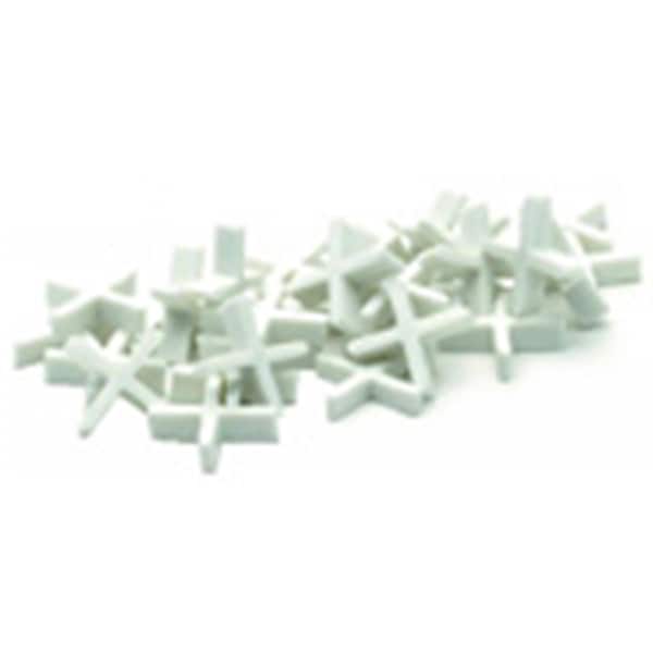 Marshalltown Tile Spacers, 1/4 inch, Spacer Shape +, 100 pieces 15487 - main