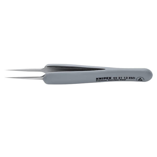 Knipex Precision Tweezers, 3 3/4 in L 92 21 13 ESD - main