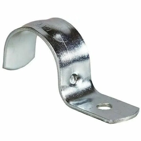 Dottie One Hole Strap, Conduit; Pipe Use, 2 in, Steel, Zinc Plated HW200 - main