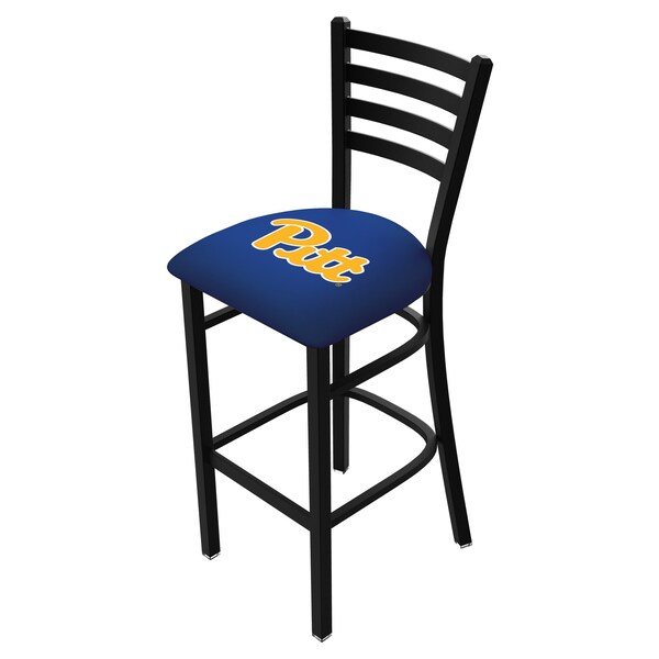 Holland Bar Stool Co 30" Chrome Penn State Swivel Bar Stool, Accent Ring L00430Pittsb - main