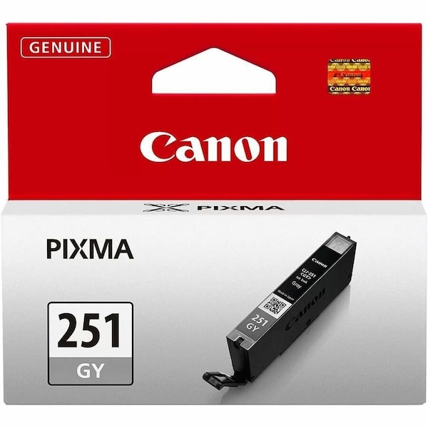 Canon CLI-251 GRAY INK TANK - CARTRIDGE - FOR CANON MG6320 IP7220 MG5420 MX922 - CLI-2 6517B001 - main