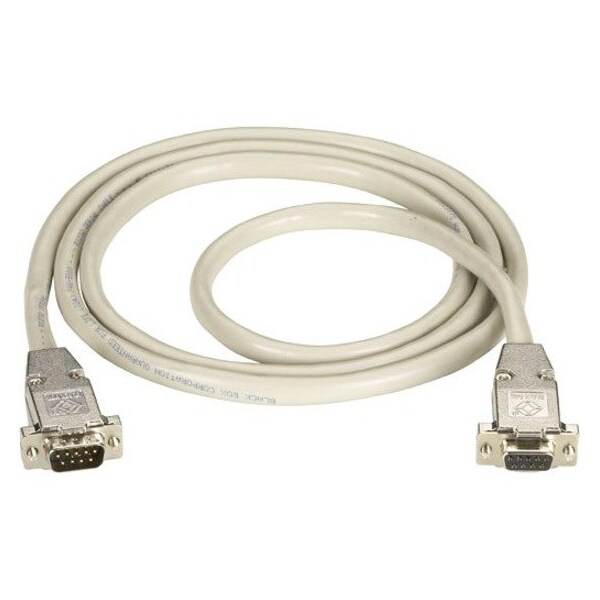Black Box Black Box RS-232 Shielded Serial Cable, DB9 RS-232 Male to DB9 RS-232 Female, 100 ft EDN12H-0100-MF - main