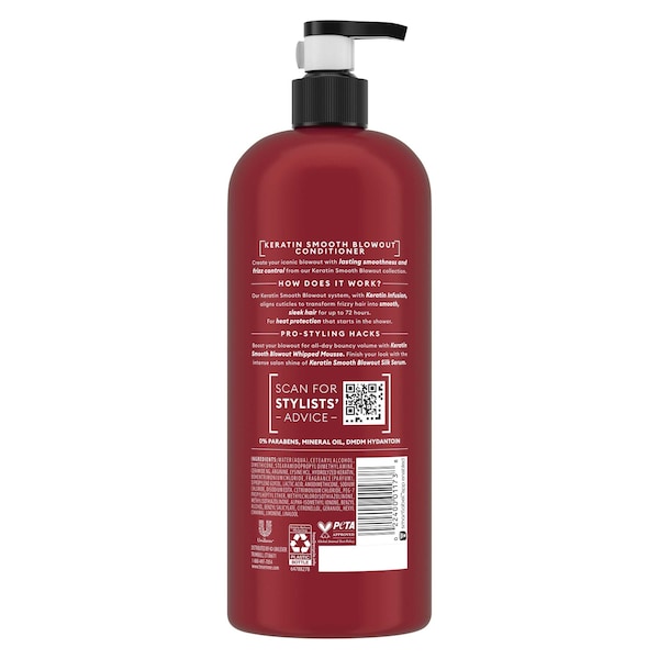 Tresemm Tresemme Keratin Smooth Conditioner, 28 Fluid Ounce, 6PK 64400518 - main