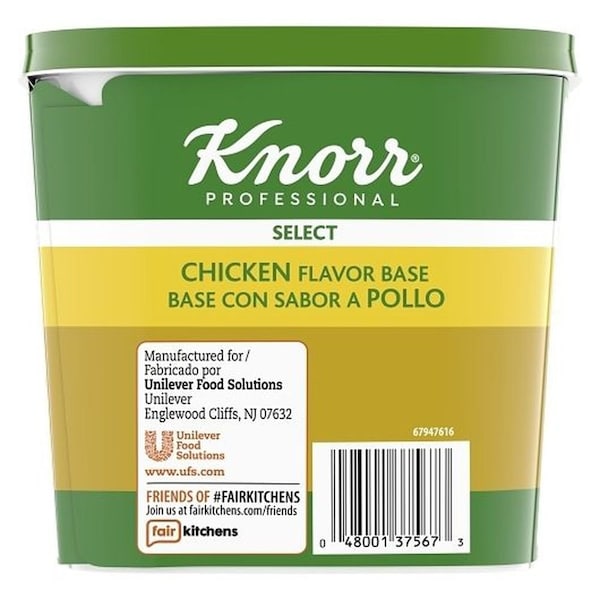 Knorr Professional Select Chicken Stock Base, 1.99 pound, 6PK 84137567 - main