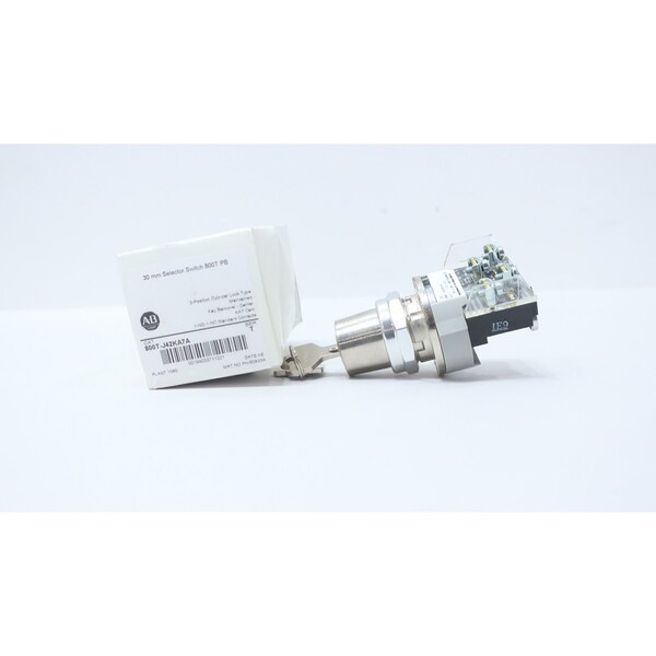 Allen Bradley 3 POS KEY OPERATED SELECTOR SWITCH 800T-J42KA7A - main