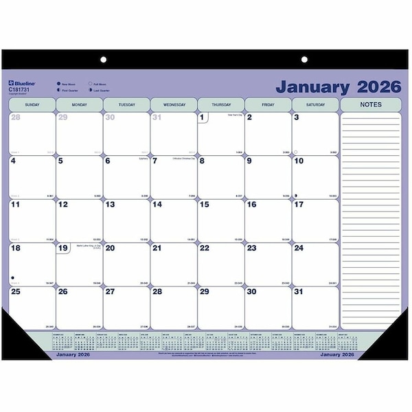 Rediform Rediform C181731 Monthly Desk Pad- Chipboard- 21 3/4 x 17 C181731 - main