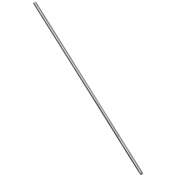Stanley Stanley Hardware 179309 Threaded Rod, No 10-24 Thread, UNC, Steel N179-309 - main
