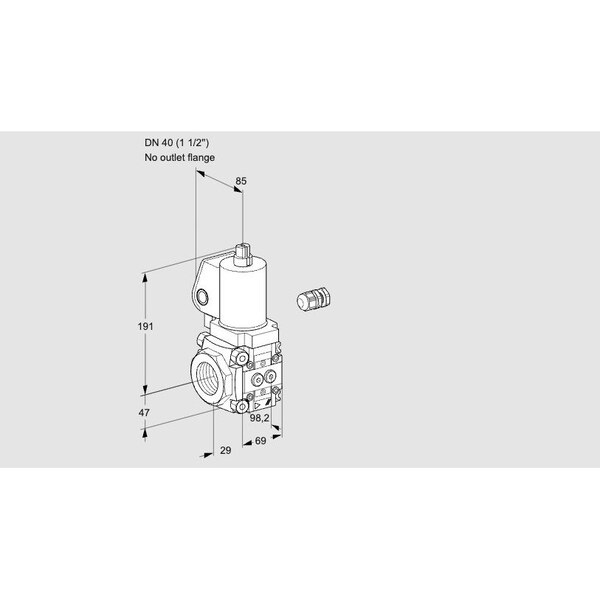 Honeywell Kromschroder VAS240/-R/NWGL KS88026314 - main