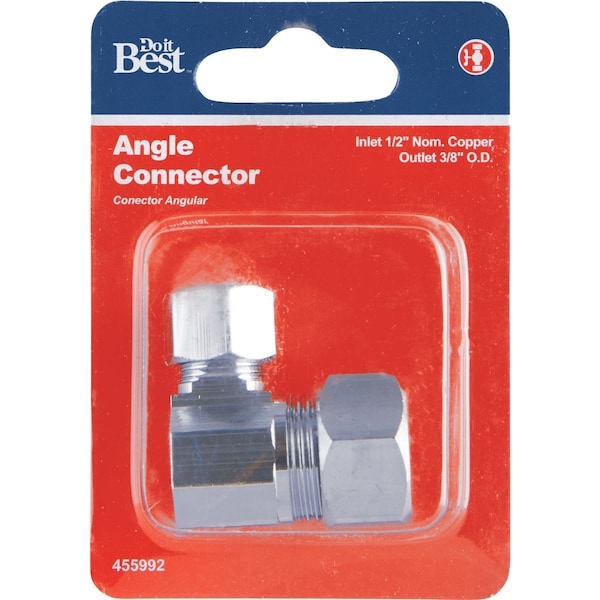 Do It Best 5/8'' OD X 3/8'' OD Angle Connector DIB78PCLF - main