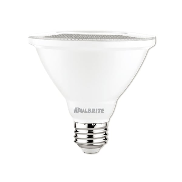 Bulbrite 75 Watt Equivalent PAR30SN Dimmable Medium Screw LED Light Bulb Soft White Light 3000K, 4PK 861722 - main
