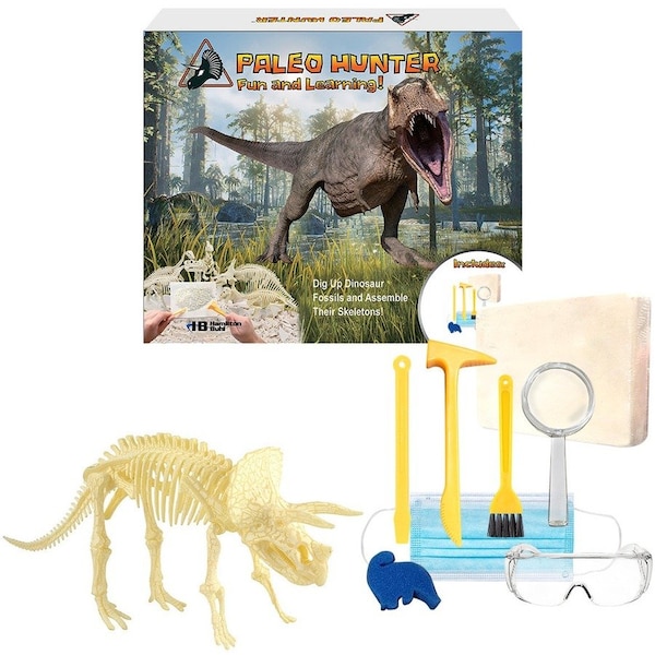 Hamiltonbuhl Paleo Hunter Dig Kit for STEAM Education - Triceratops Rex PH-TRT - main