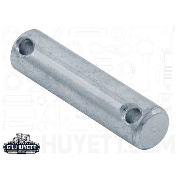 Huyett Drilled Headless Pin, Zn Plt, .312 Dia x 1.094 Overall L x .75 Eff L x .109 Hole Dia HLP-0312-0750 - main