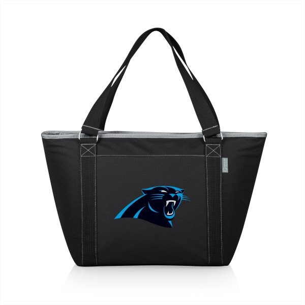 Picnic Time Family Of Brands Carolina Panthers - Topanga Cooler Tote Bag, (Black) 619-00-175-054-2 - main