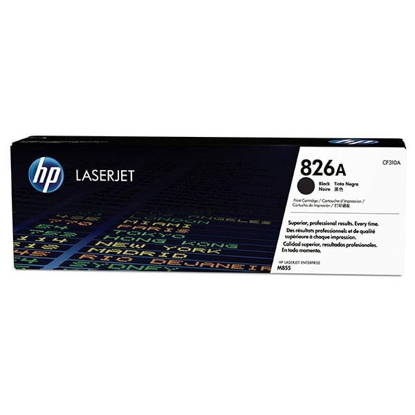 Hp 826A Black Original LaserJet Toner Cartridge, 29,000 Yield CF310A - main