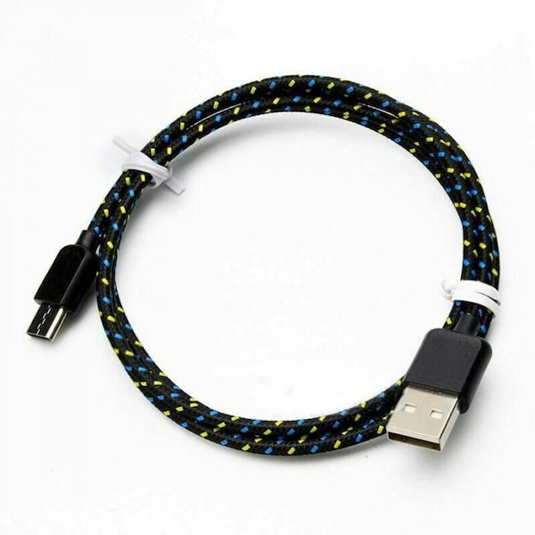 Sanoxy 1m/ 3ft USB C Cable Type C Fast Charger For OEM Samsung Galaxy S8 S9 S10 Plus Note 8 10 Black SANOXY-CABLE50 - main