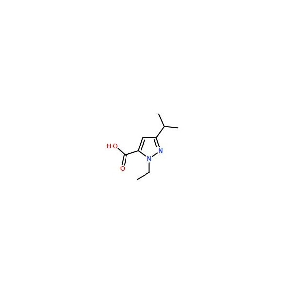 Ak Scientific 2-Ethyl-5-isopropyl-2H-pyrazole-3-carboxylic acid (5g), CAS 956397-13-0 4373AF-5g - main