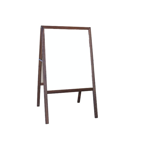 Flipside Marquee Easel (Stained hardwood) White Dry Erase/Black Dry Erase 31710 - main