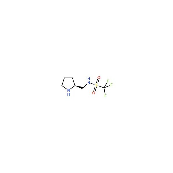 Ak Scientific (S)-1, 1, 1-Trifluoro-N-(pyrrolidin-2-ylmethyl)methanesulfonamide (100mg), CAS 782495-18-5 Z5127-100mg - main