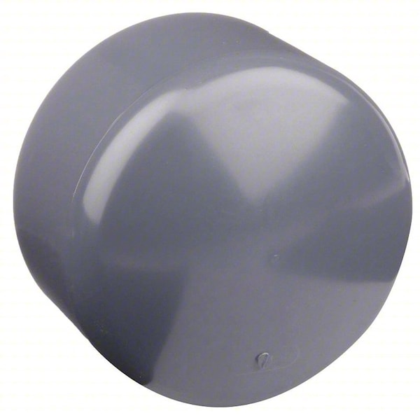 Zoro Select PVC Cap, Socket, 8 in Pipe Size 847-080 - main
