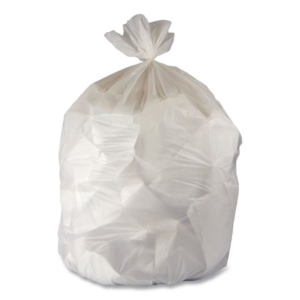 Heritage Linear Low-Density Can Liners, 45 gal, 3 mil, 40" x 48", Clear, 75PK B8048ZC - main