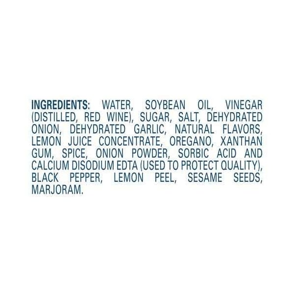 Hellmanns Salad Dressing Salad Bar Bottles Lemon Za'atar Vinaigrette, 32 Ounce 67665808 - main