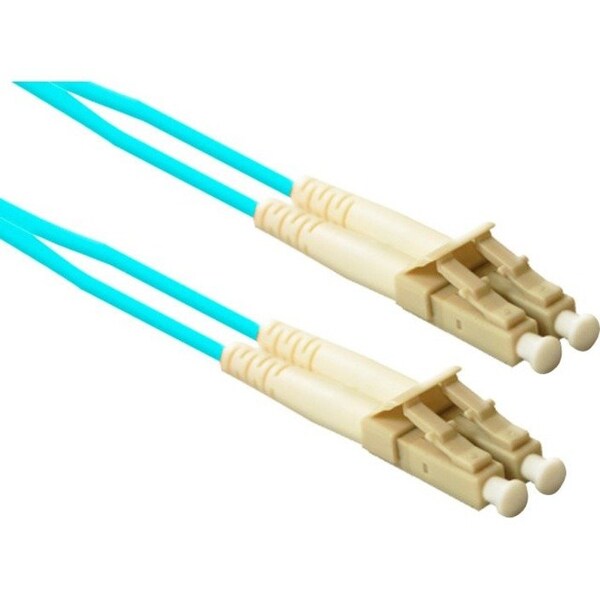 Enet LC/LC 10GB AQUA 50/125 DUPLEX MULTIMODE FIBER CABLE-14 METER - RETURN FOR D LC2-10G-14M-ENC - main