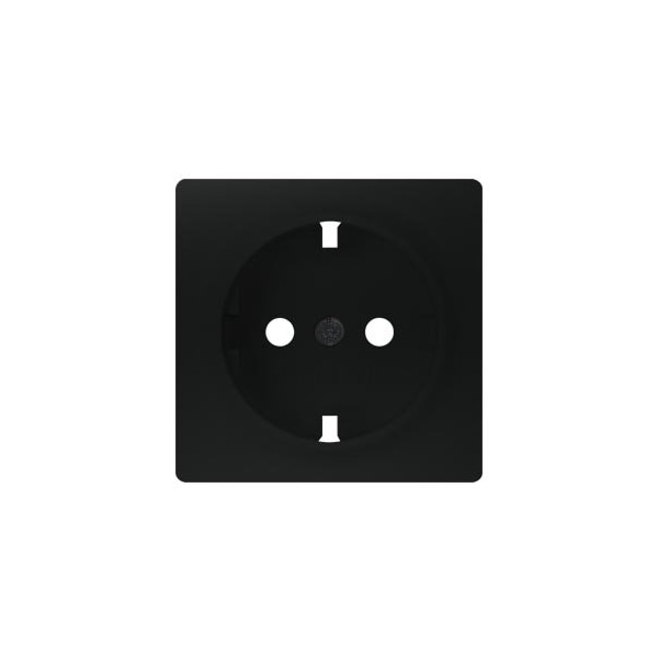 Siemens DELTA i-system soft black SCHUKO socket outlet 10/16 A 250 V With screwless 5UB1511-0SB01 - main