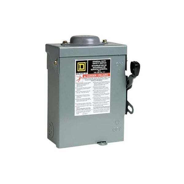 Square D Switch Safety Outdr 2P 3W 30A D221NRBCP - main