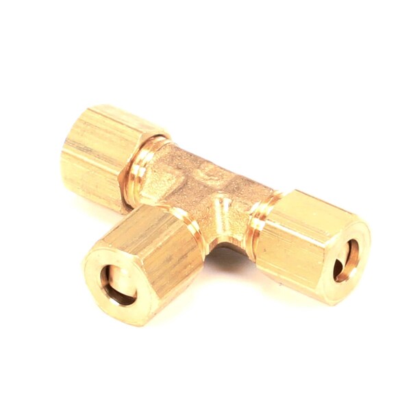 Henny Penny Tee, 1/4in x 1/4in x 1/4in Compression, Brass FP05-011 - main