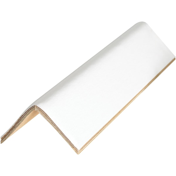 Partners Brand Edge Protectors, Cased, .160, 2 1/2" x 2 1/2" x 36", White, PK60 EP252536160B - main