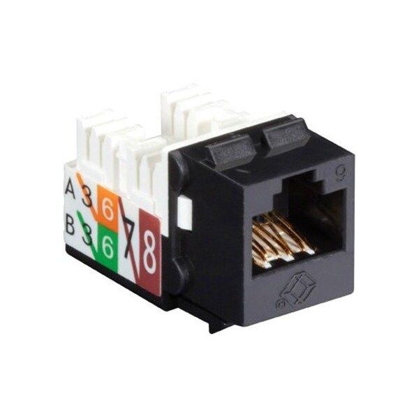 Black Box Gigatrue2 Cat6 Jacks, Universal Wiring, Component Level, 25, PK25 FMT631-R3-25PAK - main