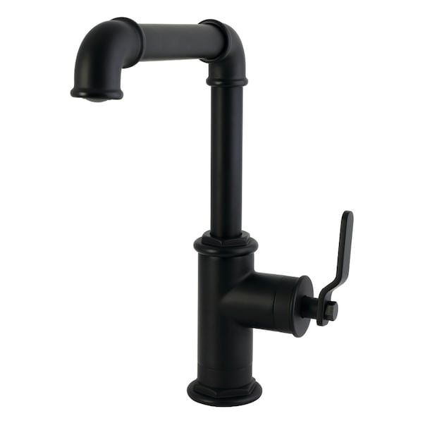 Kingston Brass Single-Handle Bar Faucet, Matte Black LS6100KL - main