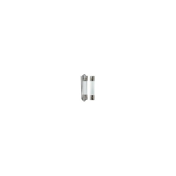 Eaton Bussmann 1/4in x 1-1/4in, 250 VAC, 3/8 A, 35 A/10 kA Interrupt Rating, Ferrule Terminal, Fast Acting, 5PK AGC-3/8 - main