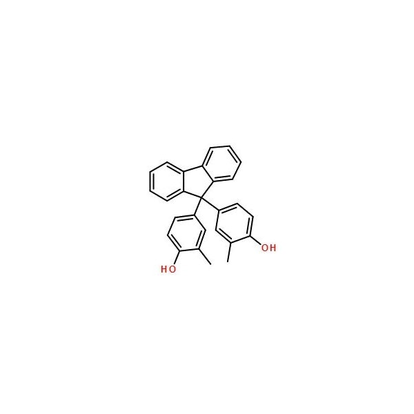 Ak Scientific 9, 9-Bis(3-methyl-4-hydroxyphenyl)fluorene (25g), CAS 88938-12-9 K584-25g - main