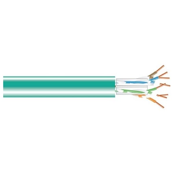 Black Box Cat6A Solid Riser 1000 Green C6ABC50-GN-1000 - main