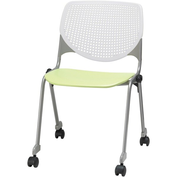 Kfi Poly Stack Chair, Lime Gn Seat CS2300-BP08-SP14 - main