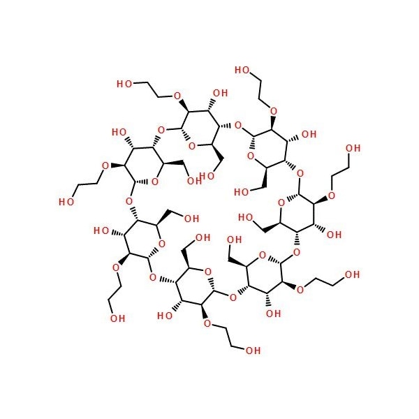 Ak Scientific Hydroxyethyl beta-cyclodextrin (25g), CAS 128446-32-2 Z1711-25g - main