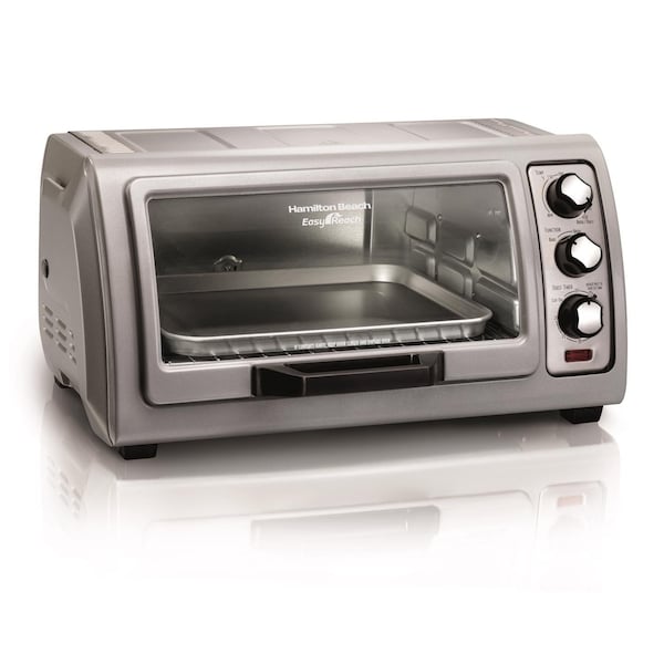 Hamilton Beach Metal Silver Toaster Oven 10.81 in. H X 20.13 in. W X 16.69 in. D 31127D - main